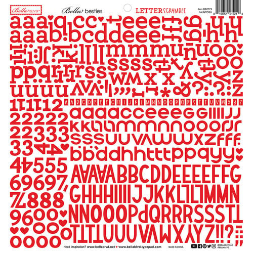 McIntosh Letter Scramble Alpha Stickers