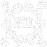 Bella Blvd - One Fall Day Collection - Cut Outs - Leaf Wreath