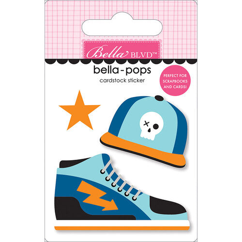 Bella-Pops 3D Stickers - Guy Style