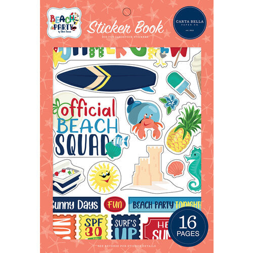 Beach Party Collection - Sticker Book