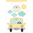 Doodle-Pops Cardstock Sticker - Puddle Jumper