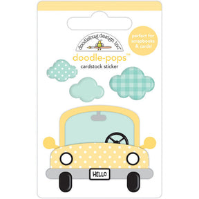 Doodle-Pops Cardstock Sticker - Puddle Jumper