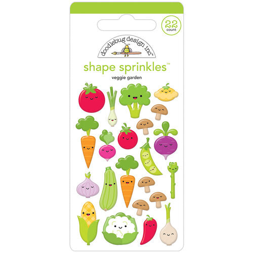 Farmer's Market Collection - Shape Sprinkles - Veggie Garden