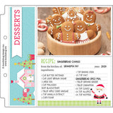 Candy Cane Lane Collection - Christmas - Recipe Cards