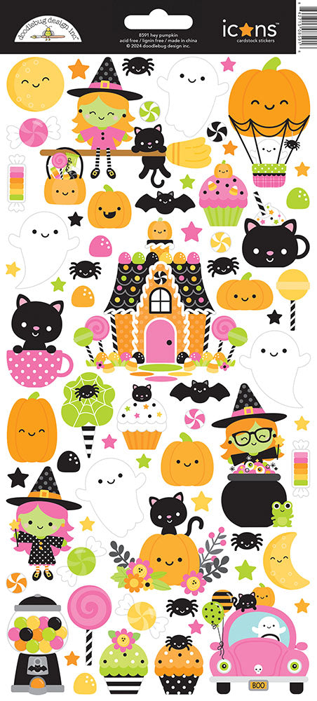 Hey Pumpkin Collection - Stickers - Icons