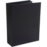 Foundations 2" Portrait  - 6.5 x 8.5 Chipboard Album - Portrait - Black