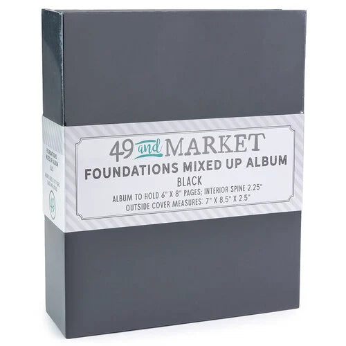 49 and Market Foundations Mixed Up Album - Black