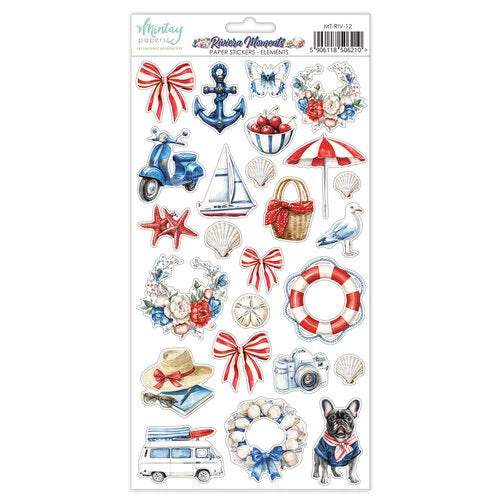Riviera Moments Stickers - Mintay Papers
