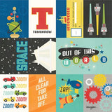 Say Cheese Tomorrow At the Park Collection - 12 x 12 Double Sided Paper - Elements 1