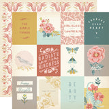 Wildflower Collection - 12 x 12 Double Sided Paper - 3 x 4 Elements