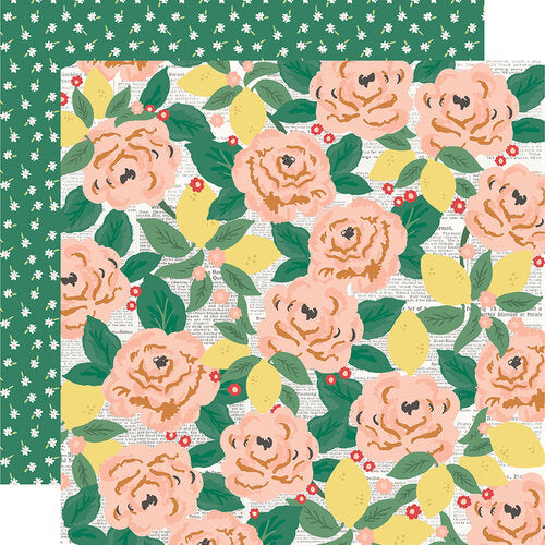 The Little Things Collection - 12 x 12 Double Sided Paper - Choose Joy