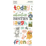 Say Cheese Classic Pooh Birthday - Foam Stickers
