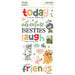 Say Cheese Classic Pooh Birthday - Foam Stickers