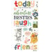 Say Cheese Classic Pooh Birthday - Foam Stickers