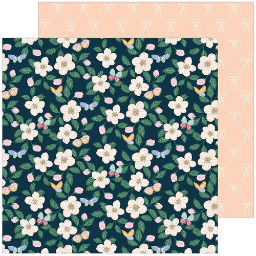 Pinkfresh Studio Fresh Start Collection 12 x 12 Double Sided Paper Keep Growing