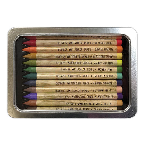 Distress Watercolor Pencils - Set 4