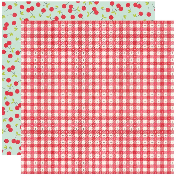 Simple Stories Sweet Summertime 12x12 Paper - Simple Pleasures