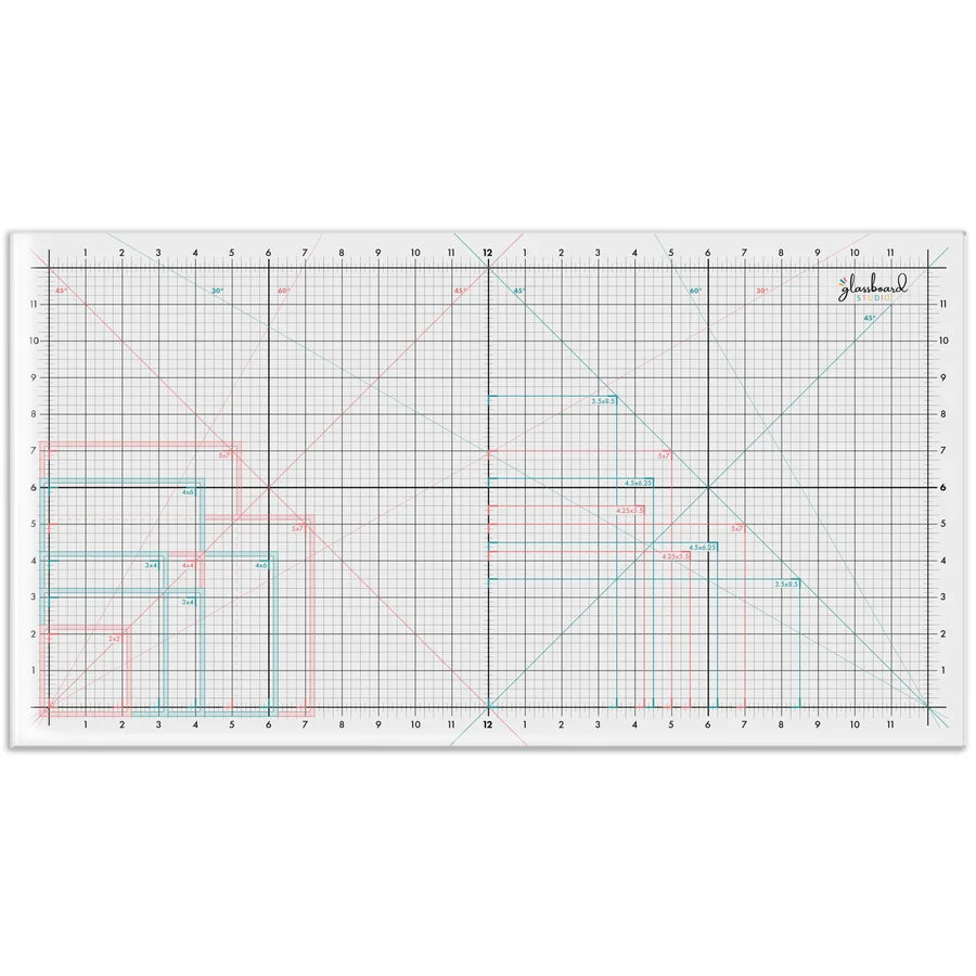 Scrapbook Magnetic Glass Craft Mat