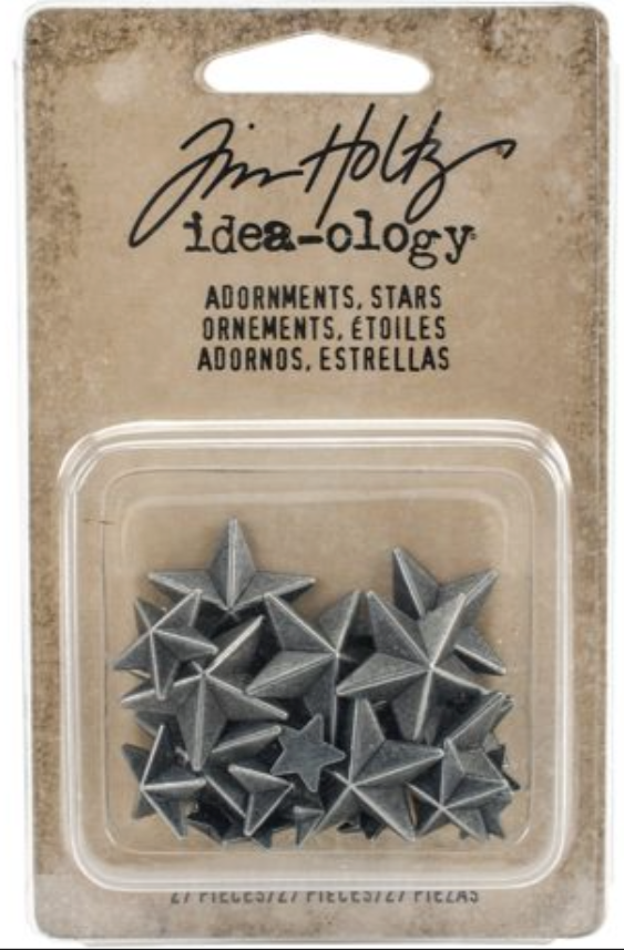 Tim Holtz Adornments Stars