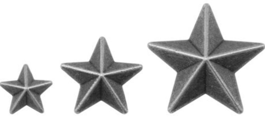 Tim Holtz Adornments Stars