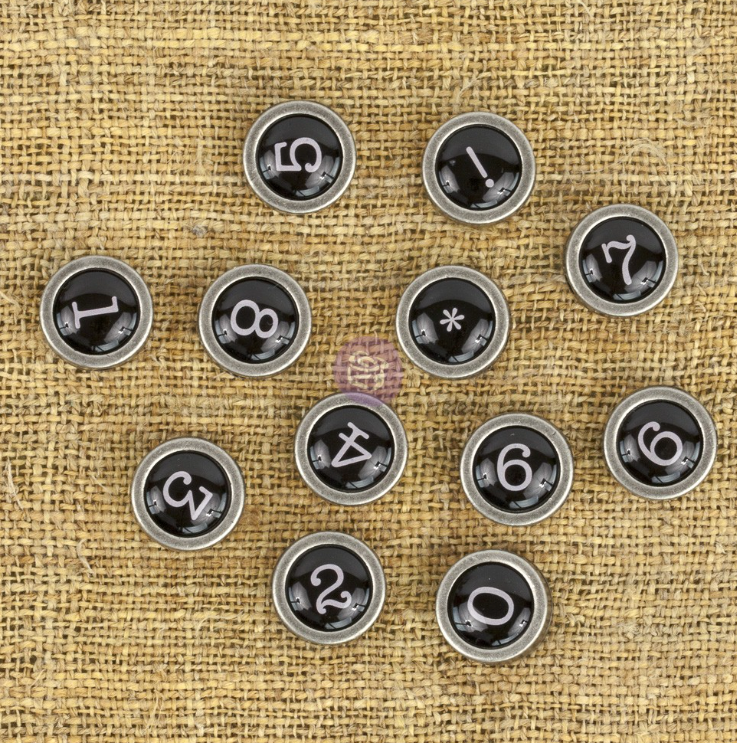 Mechanicals Type Writer Numbs