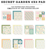 Carta Bella Secret Garden 6x6 Paper Pad
