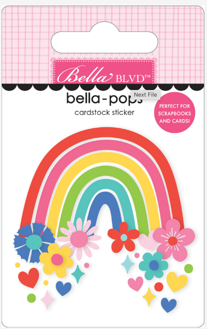 Walking On Sunshine Rainbow of Happy Bella pops