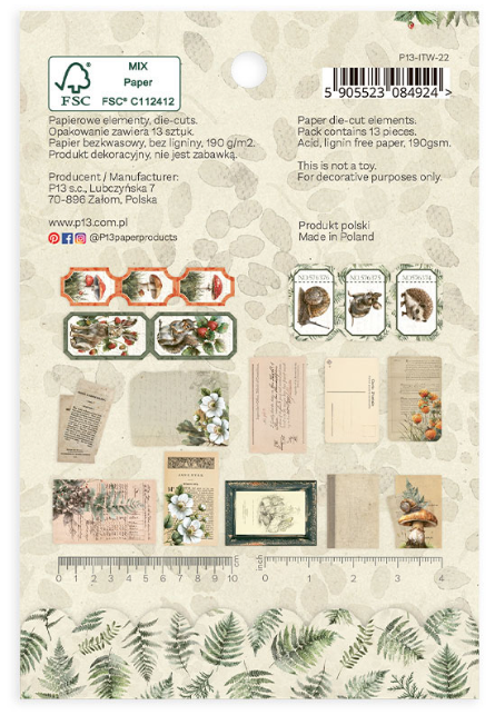 P13 Into the Woods Ephemera Paper Finds