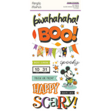 Simple Stories Say Cheese Classic Mouse Halloween Foam Stickers