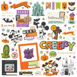 Simple Stories Say Cheese Classic Mouse Halloween Chipboard Pieces