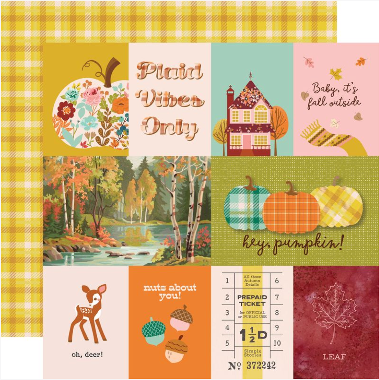 Simple Stories Pumpkins and Plaid Collection Kit