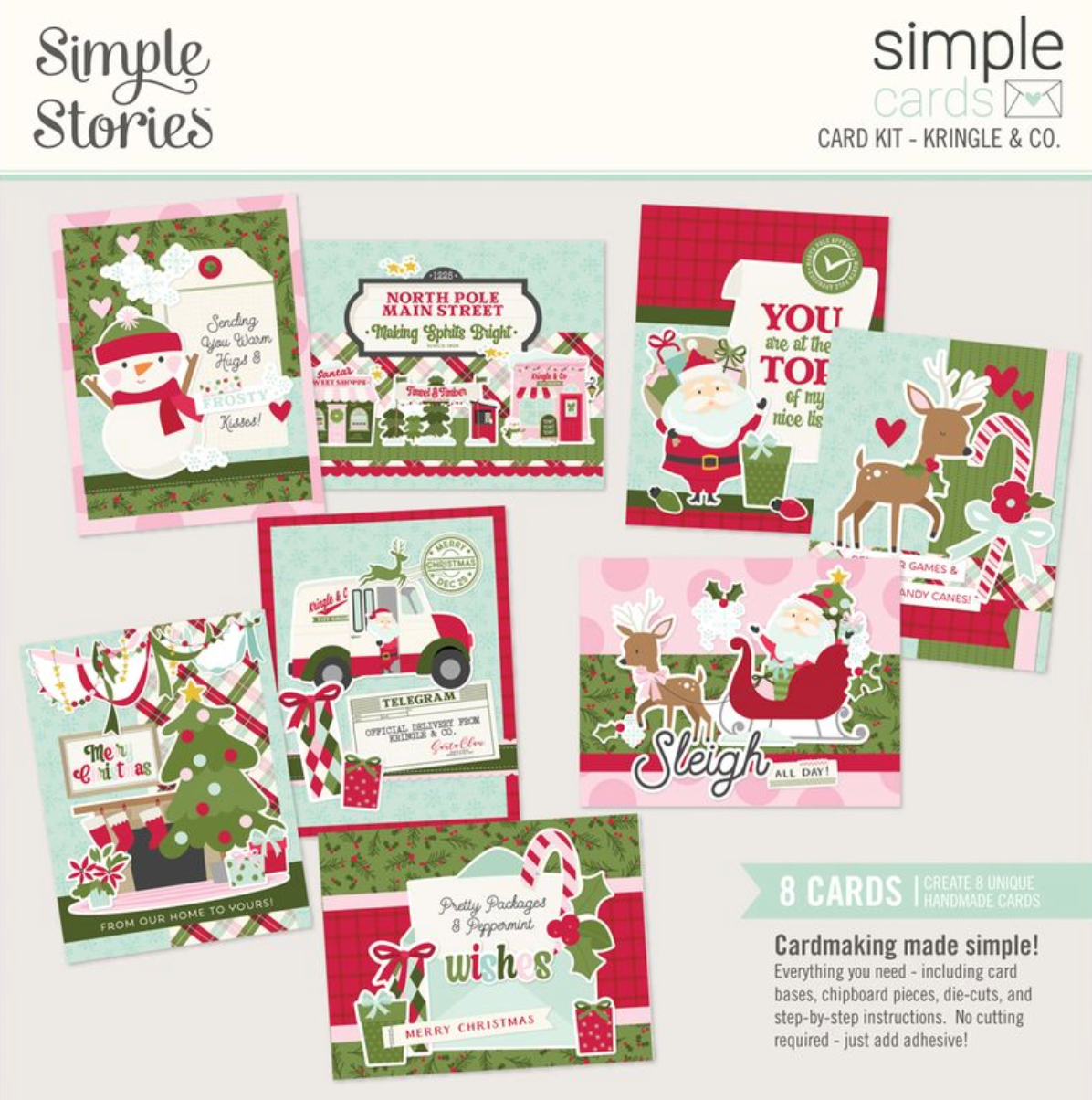 Simple Stories Kringle and Co Simple Cards Card Kit