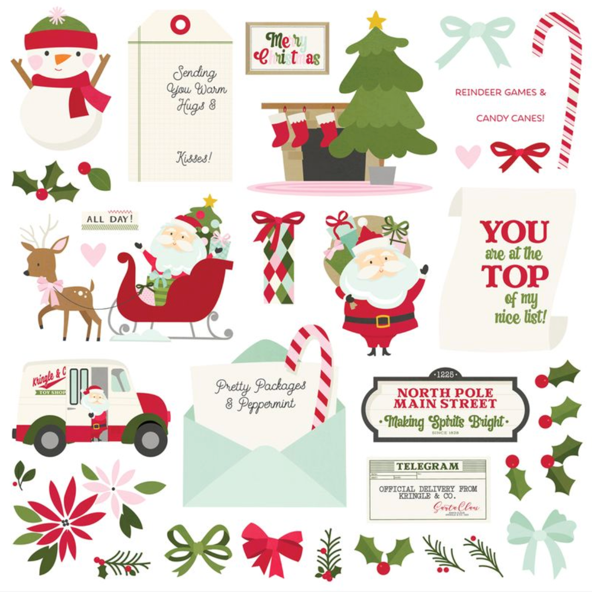 Simple Stories Kringle and Co Simple Cards Card Kit