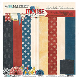 49 & Market Mouse & Co 12x12 Solids Collection Pack