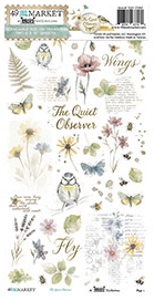 49 & Market The Quiet Observer 6x12 Blendable Rub-Ons
