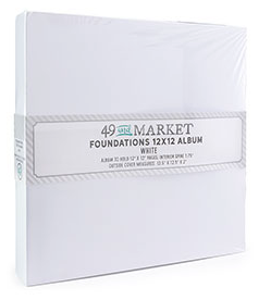 49 & Market Foundations 12x12 Album White