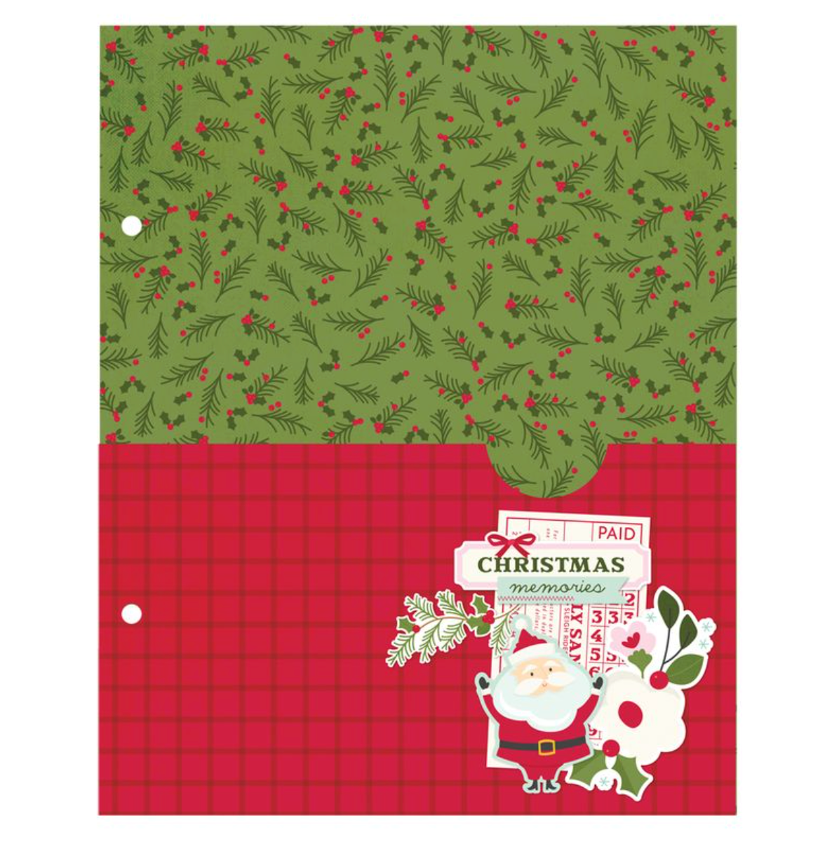 Simple Stories Kringle and Co SN@P! 6x8 Binder Inserts