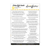 Sunny Day Quote Stickers