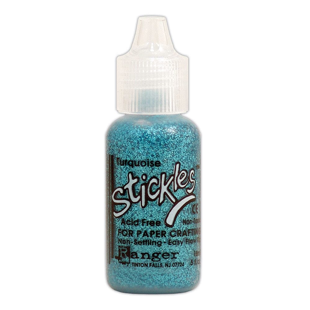 Ranger Ink Stickles Glitter Glue - Turquoise