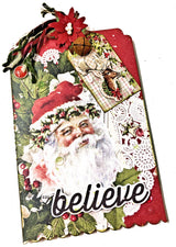 The Yuletide Box of Tags by Kathy Clement. TUTORIAL ONLY