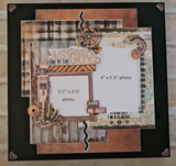 Rust & Revs 12x12 Create-An-Album TUTORIAL ONLY **NO PRODUCTS WILL BE SHIPPED