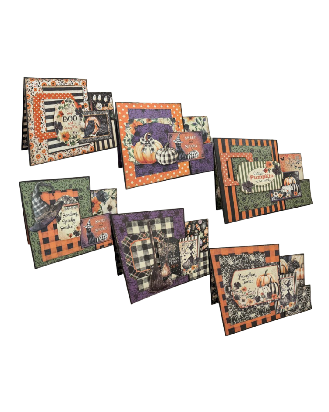 Graphic 45 Card Class Series  - BOOtiful Greetings Card Kit