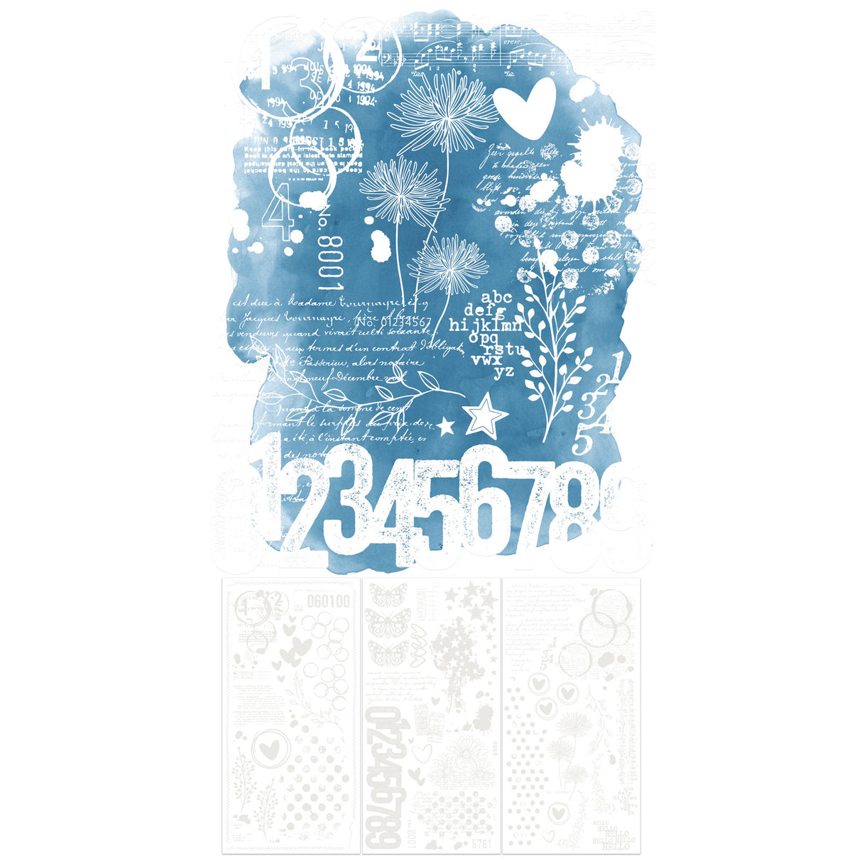 Irresistible Curiosities Rub-on Transfers by Vicki Boutin