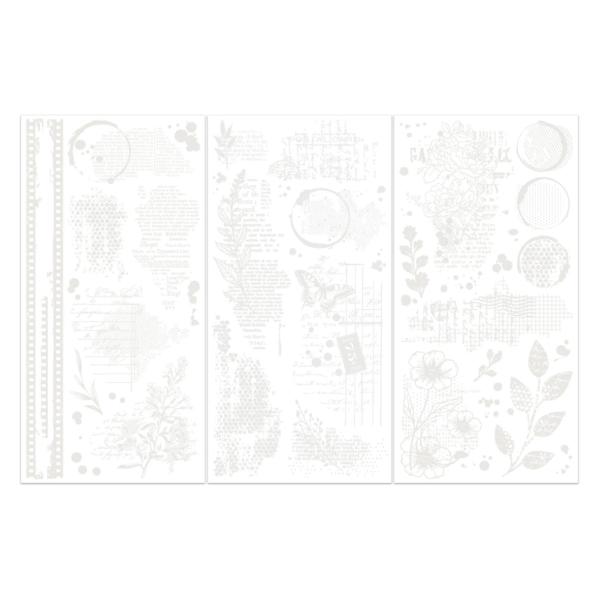 Irresistible Artful Layers Rub-on Transfer Set