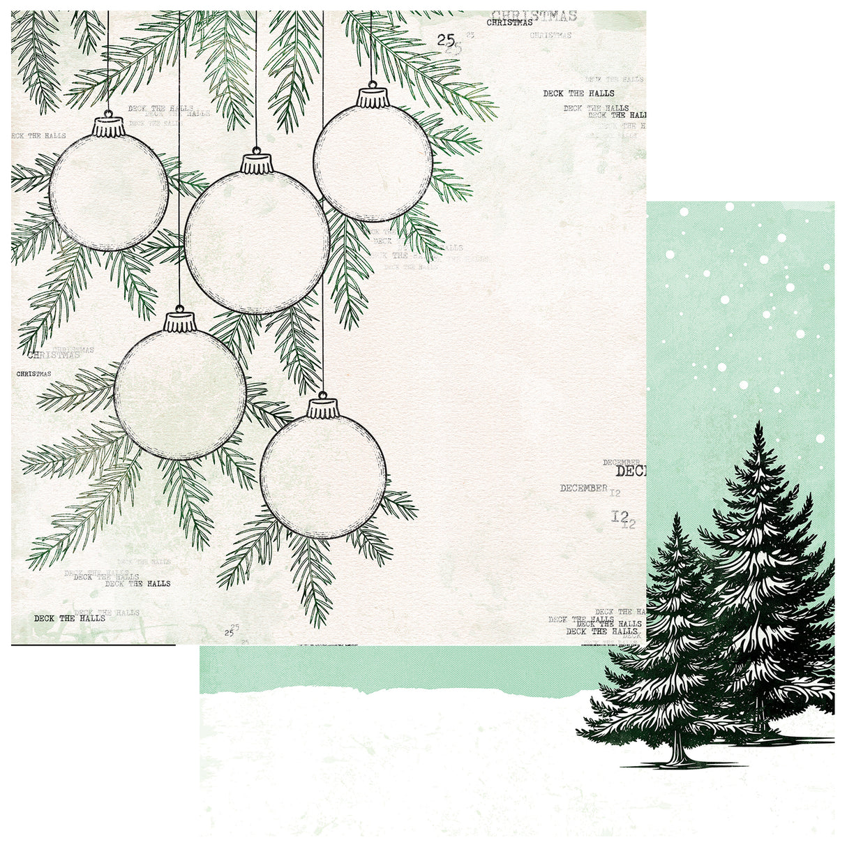 Mistletoe and Memories 12x12 Starters Collection Pack (10 papers, 1 ea)