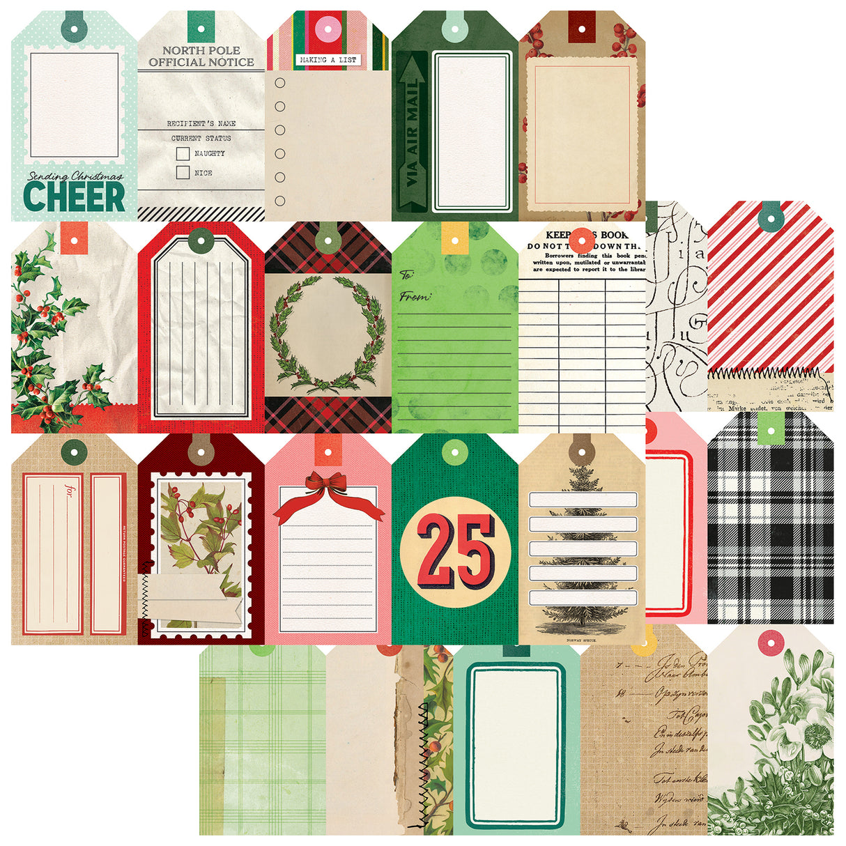 Mistletoe and Memories 12x12 Starters Collection Pack (10 papers, 1 ea)