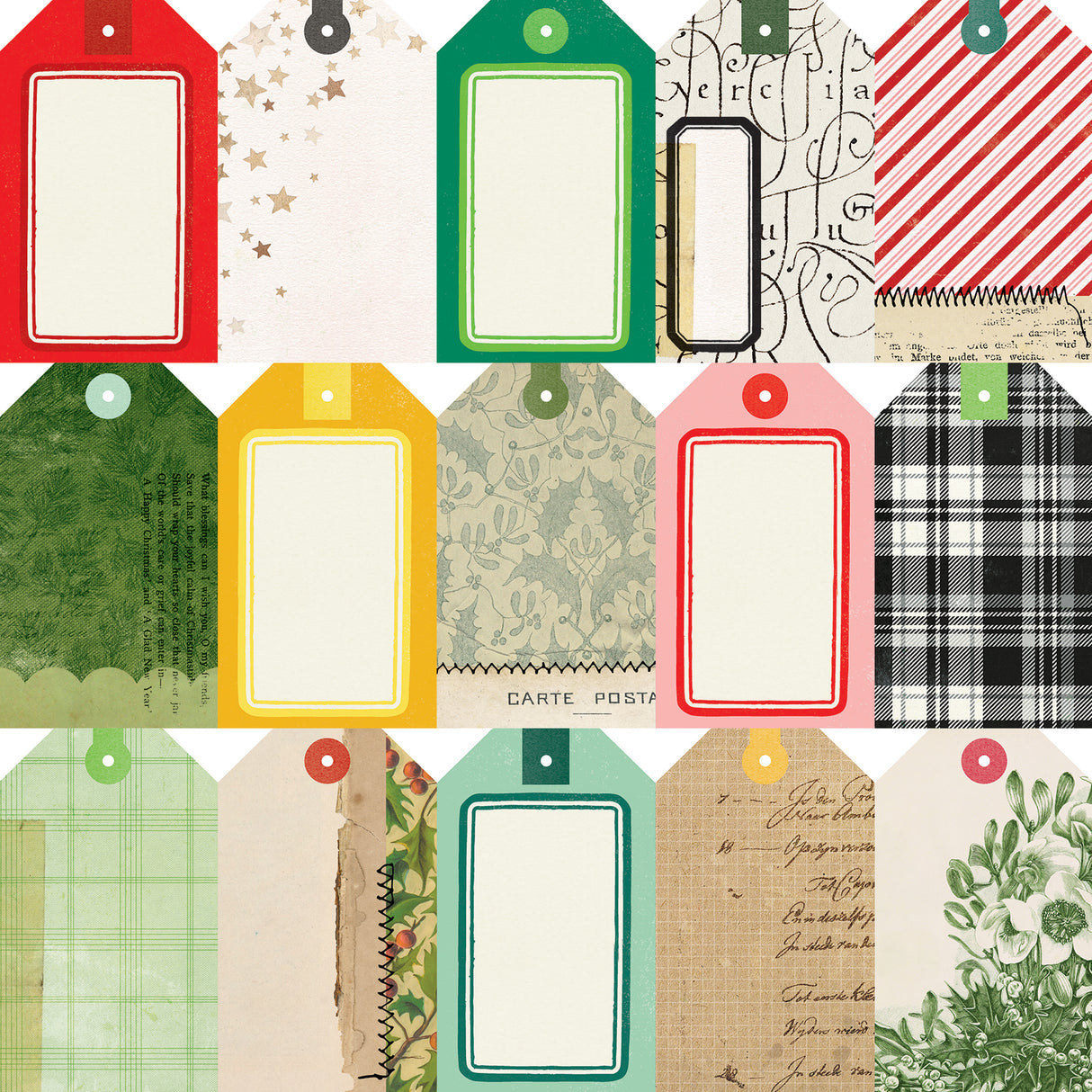 Mistletoe and Memories 12x12 Starters Collection Pack (10 papers, 1 ea)