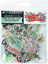 49 And Marketing Foiled Die-Cuts Mistletoe and Memories