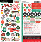 49 And Market Cardstock Stickers Mistletoe and Memories