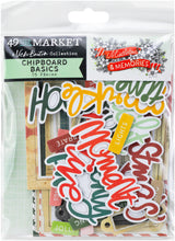 Mistletoe and Memories Chipboard Basics